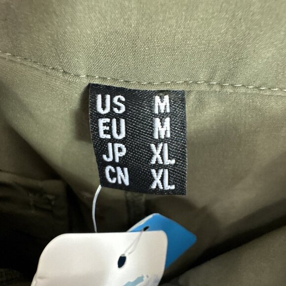 MagcoMsen Men's M Outdoor Cargo Shorts Olive New Inseam 8.25" - Picture 7 of 13